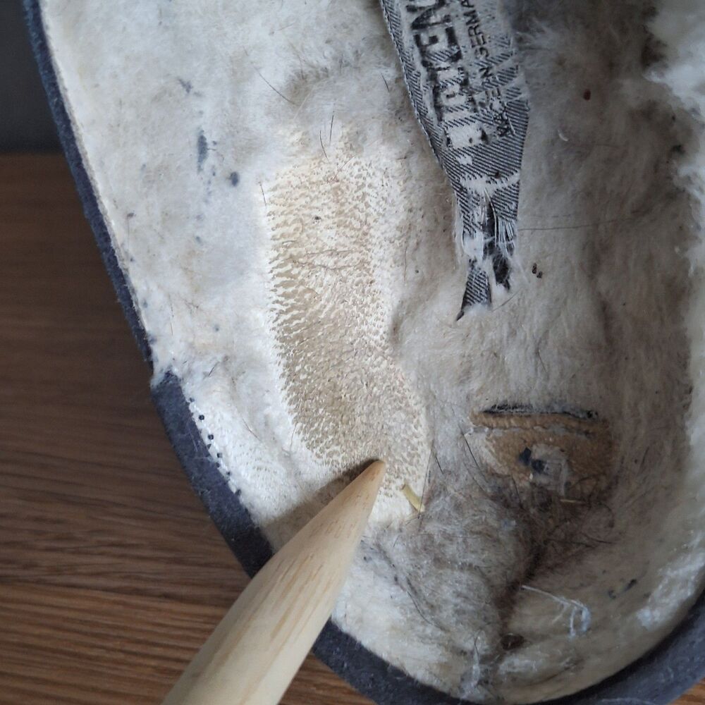 Birkenstock Women's Gray Suede Shearling Mule Clogs with Buckle - Picture 9 of 14